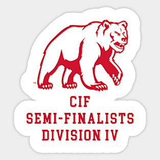 JBHS CIF SEMI FINALISTS Sticker